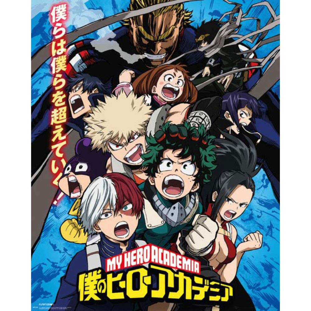 MY HERO ACADEMIA 僕のヒーローアカデミア - Season 2 / ミニ / ポスター - PGS